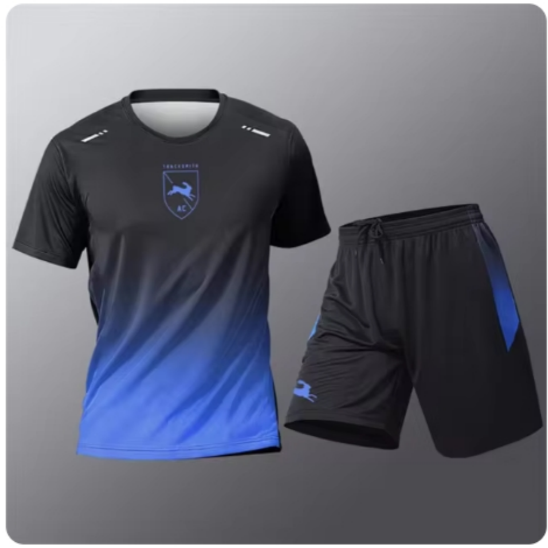 Rynor – Zweiteiliges Set mit bedrucktem Kurzarm-T-Shirt und passenden Shorts