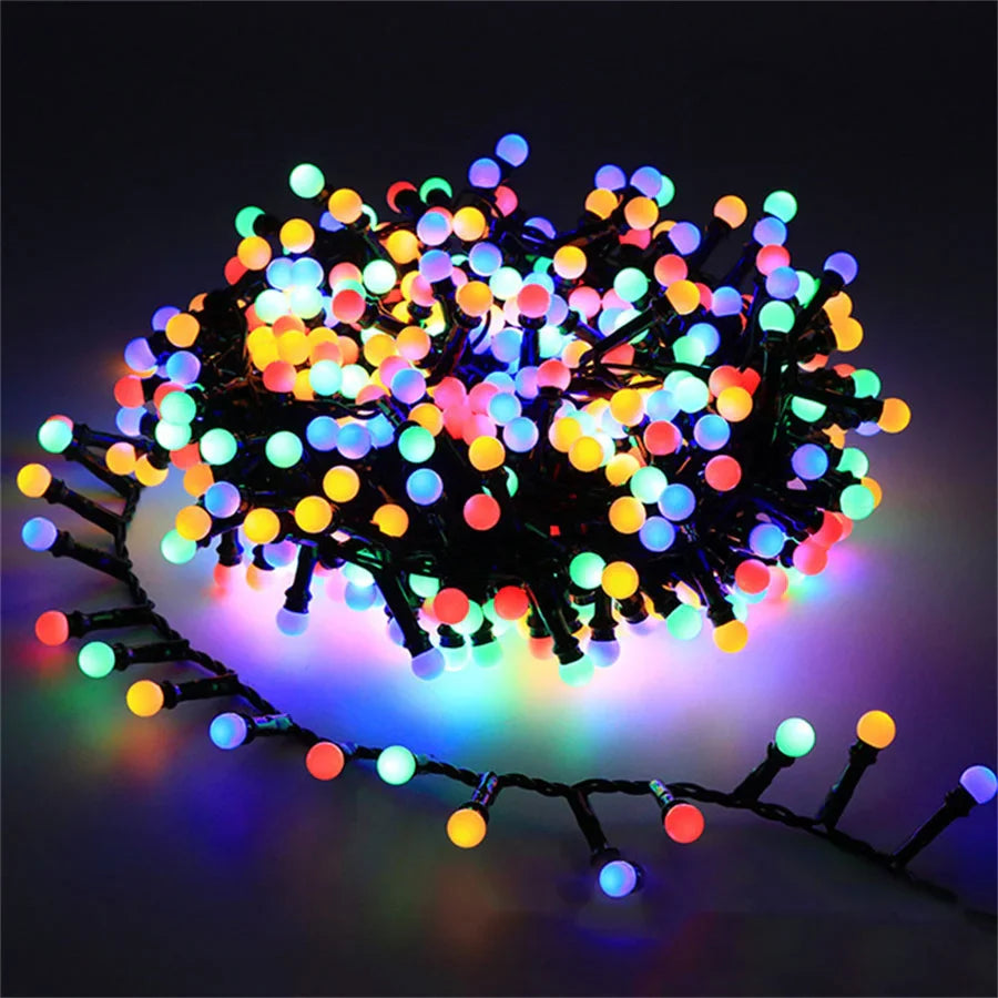 TwinkleLuxe – Wasserdichte LED-Lichterketten für den Außenbereich