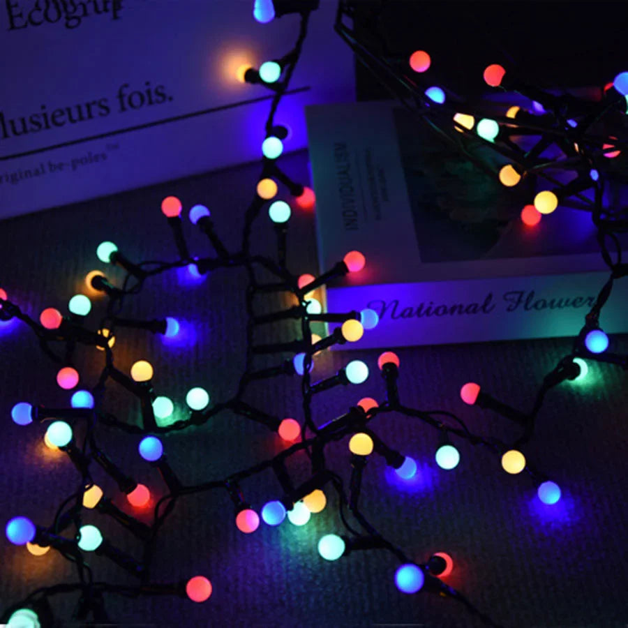 TwinkleLuxe – Wasserdichte LED-Lichterketten für den Außenbereich
