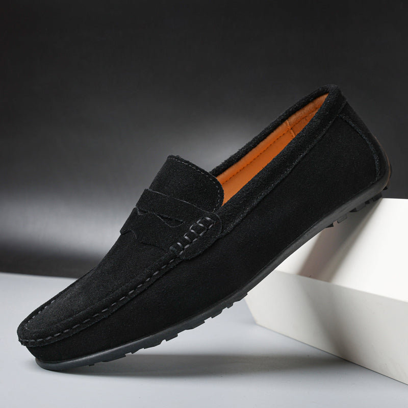 Lucas – Slip-On Loafer mit strukturierter Sohle