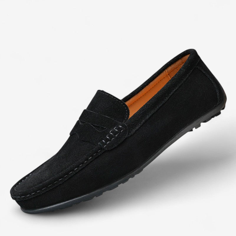 Lucas – Slip-On Loafer mit strukturierter Sohle