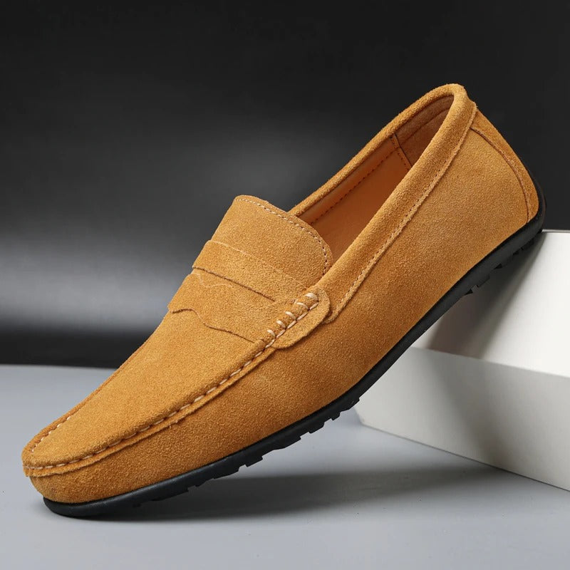 Lucas – Slip-On Loafer mit strukturierter Sohle