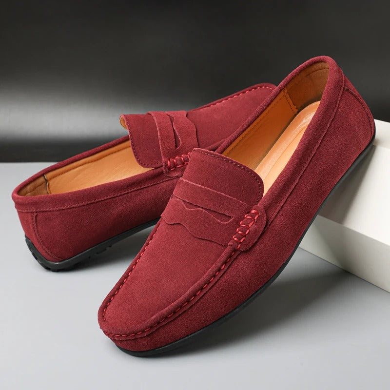 Lucas – Slip-On Loafer mit strukturierter Sohle
