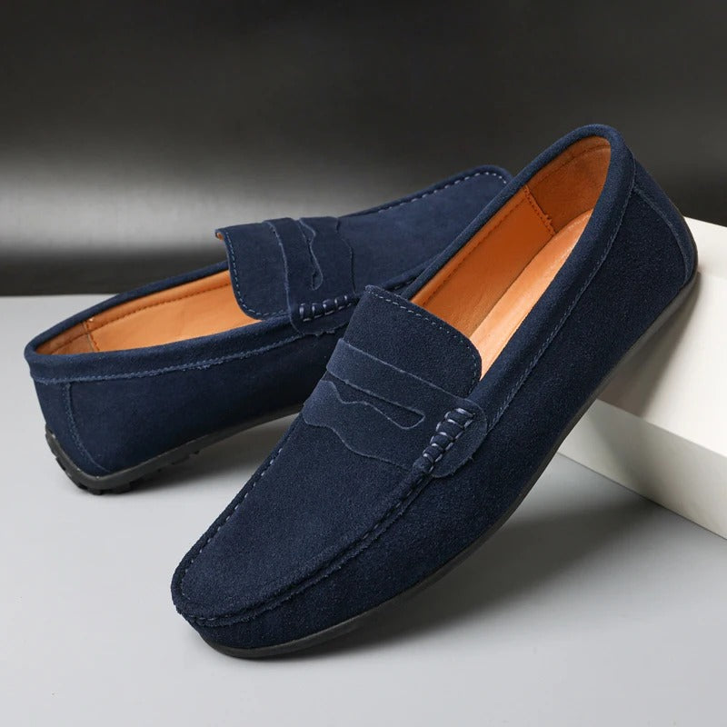 Lucas – Slip-On Loafer mit strukturierter Sohle