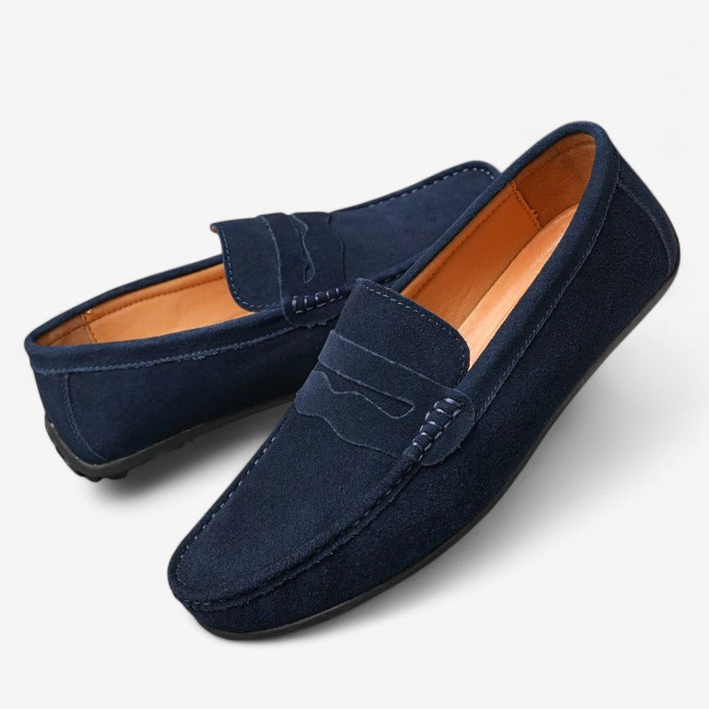 Lucas – Slip-On Loafer mit strukturierter Sohle