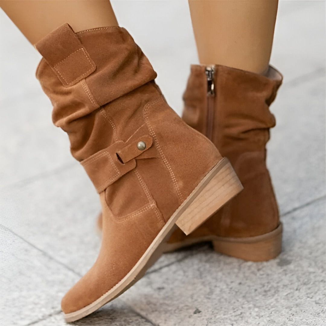 Ivy – Lässige Stiefel mit Gepolstertem Fußbett und Robuster Verarbeitung