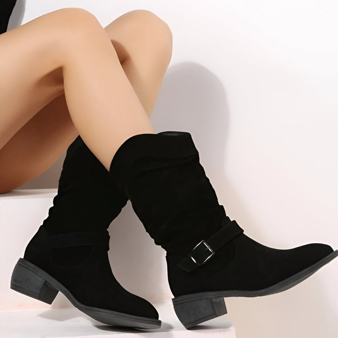 Ivy – Lässige Stiefel mit Gepolstertem Fußbett und Robuster Verarbeitung