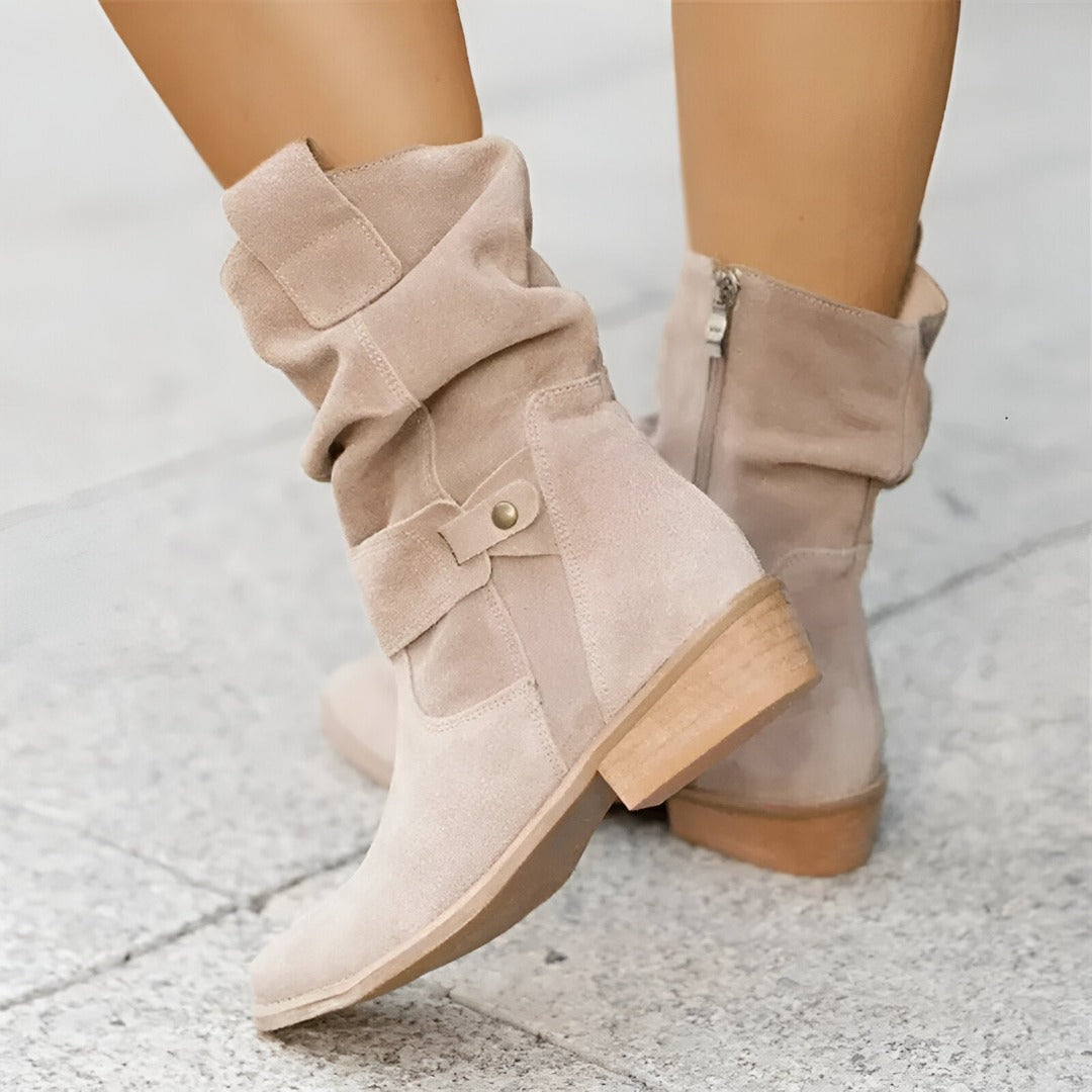 Ivy – Lässige Stiefel mit Gepolstertem Fußbett und Robuster Verarbeitung