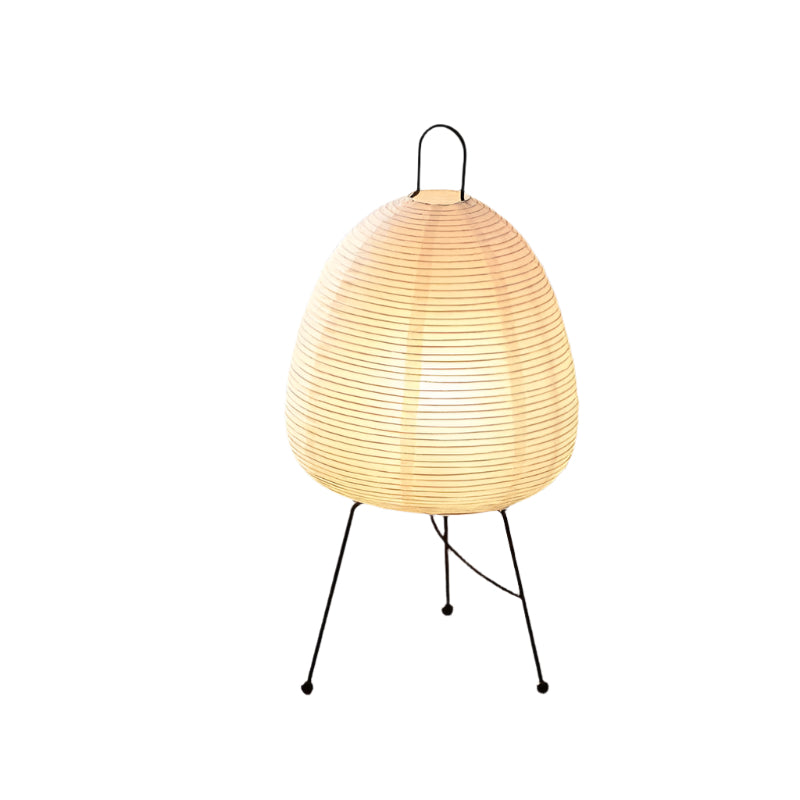 ZenGlow – Japanische Reispapierlampe in neutralen Farbtönen
