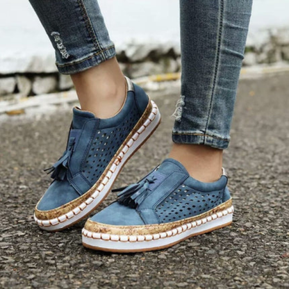 Mira – Slip-On Sneaker mit abgerundetem Zehendesign