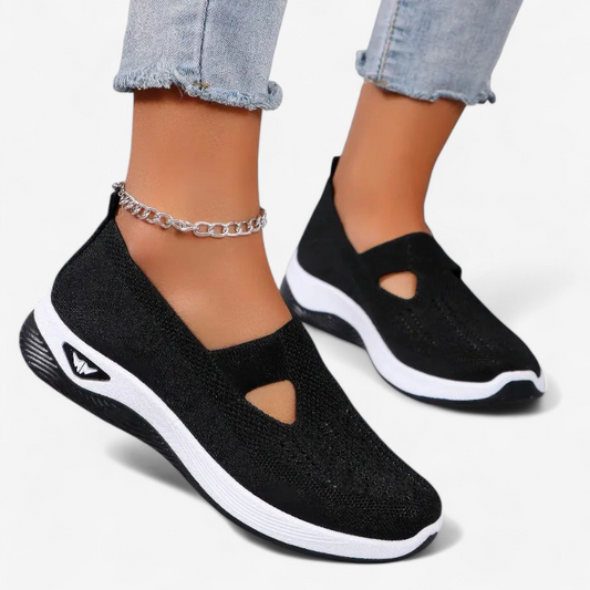 Ella – Strick-Sneaker mit Weicher Sohle und Mesh-Design