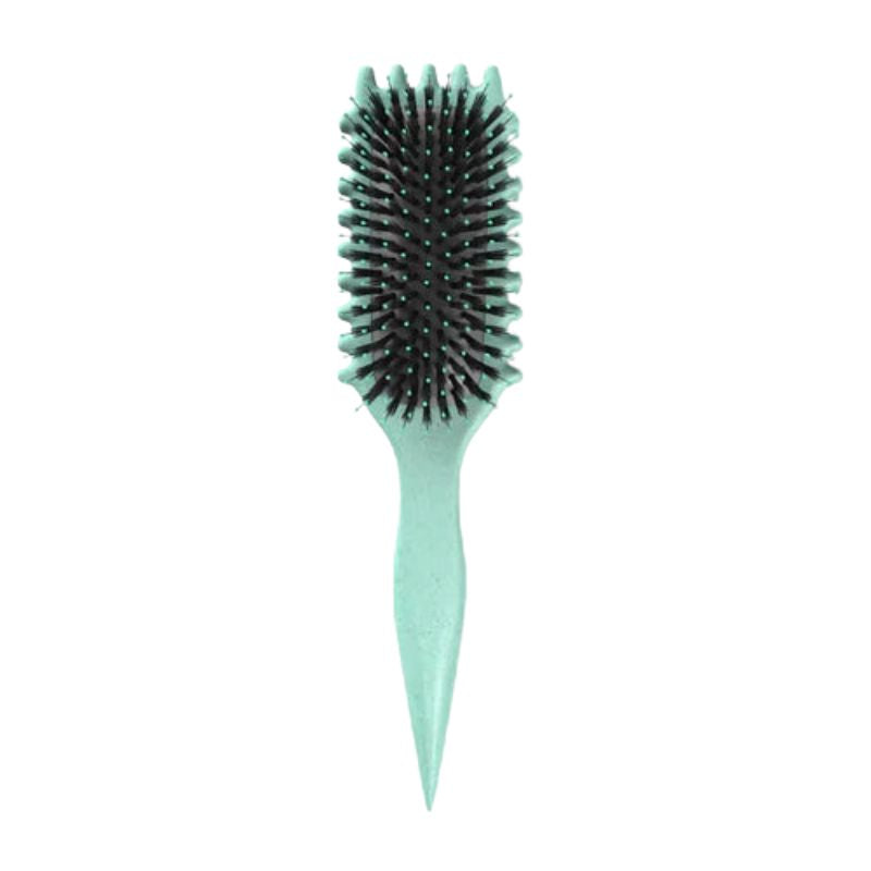 CurlNova – 3-in-1-Stylingbürste für Lockendefinition, Abteilen und glattes Finish