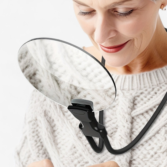 VisionMate – Freihand-Nackenlupe mit verstellbarem Objektiv