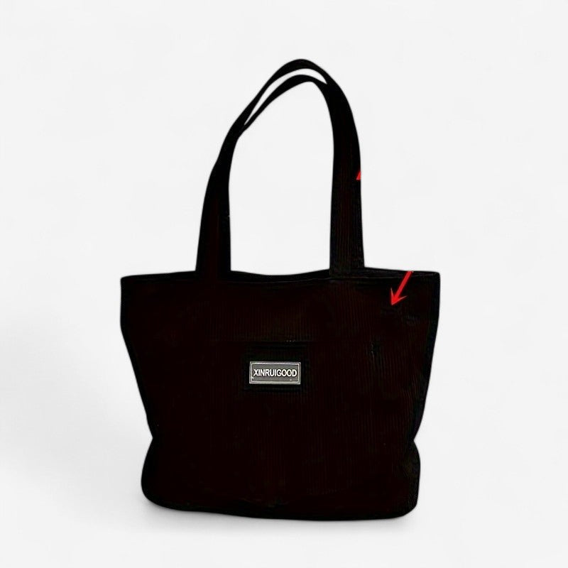Clara – Cordtasche mit Verstellbarem Schultergurt