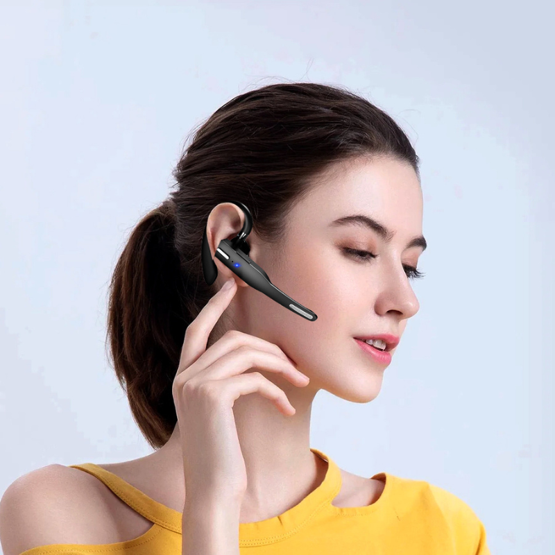 SonicEdge – Kabelloses Bluetooth-Headset mit Dual-Mikrofon und Ladeetui