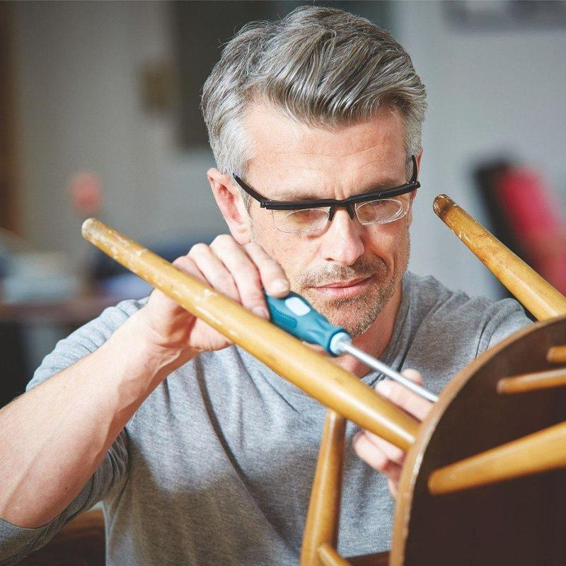 ClearView – Lesebrille mit einstellbarer Fokussierung und flexiblem Rahmen
