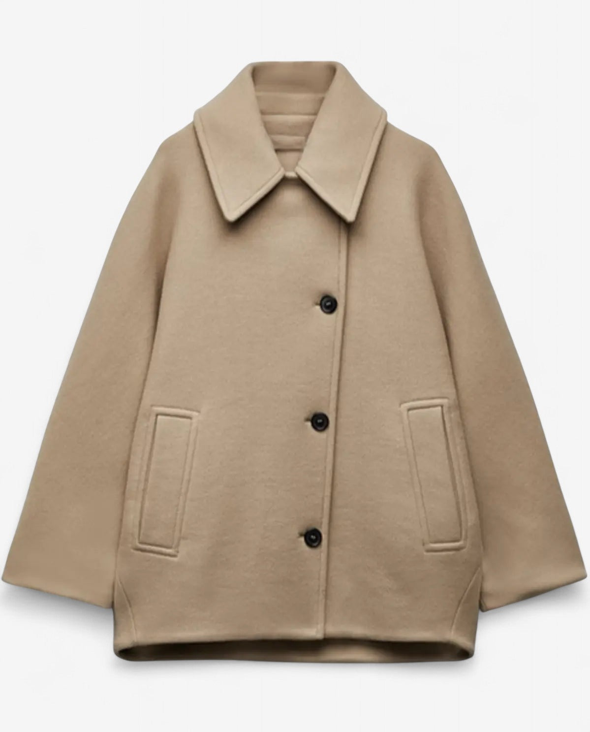 Serena – Jacke mit Fledermausärmeln und Reverskragen