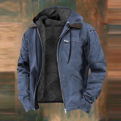 Adrian – Kapuzenjacke mit Reißverschluss und Fronttaschen