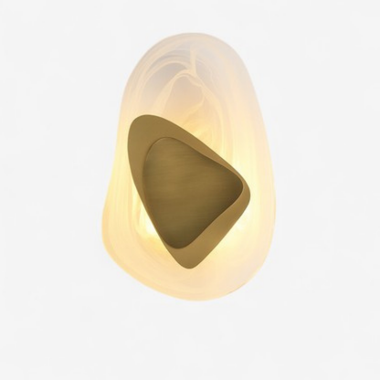 CrystaLoom – Nordische Wandleuchte mit strukturiertem Design