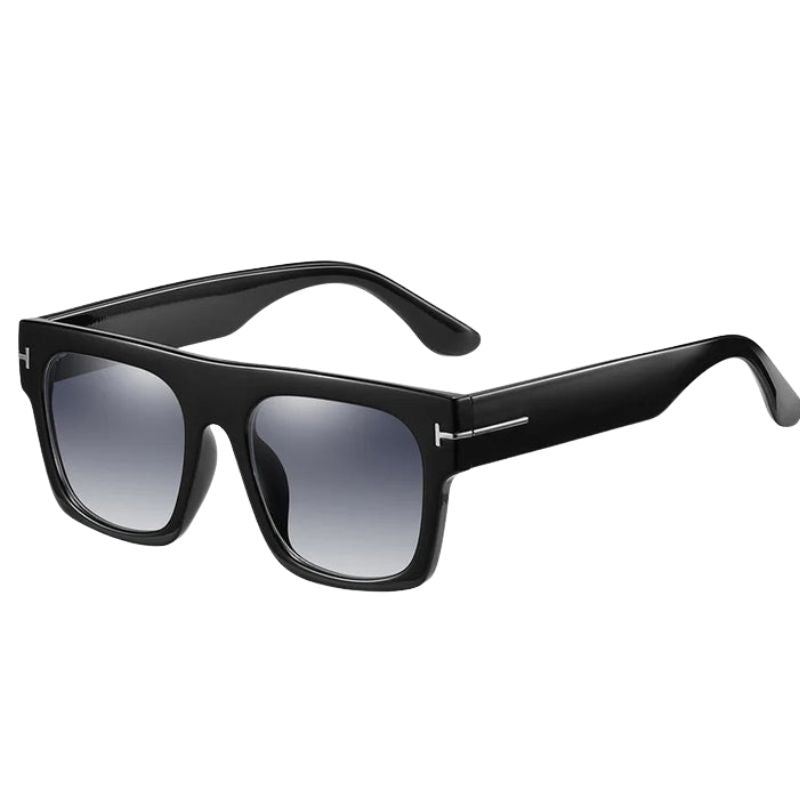 SolarEdge – Oversize-Sonnenbrille mit eckigem Rahmen und modernen Details
