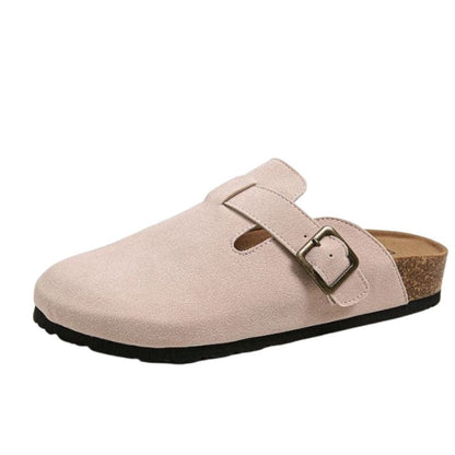 Lisa – Slip-On-Slippers mit verstellbarem Schnallenverschluss