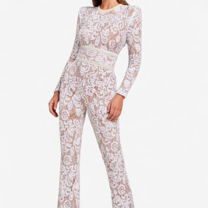Novae – Bodysuit mit langen Ärmeln und Rundhalsausschnitt