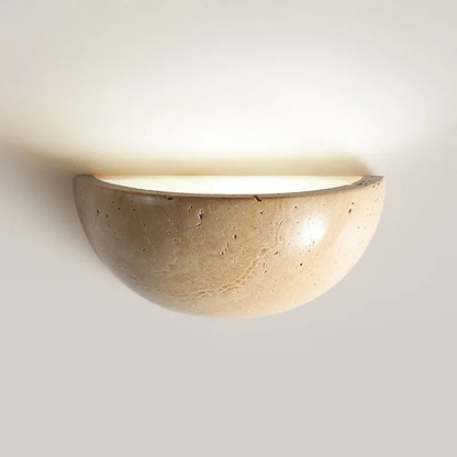 StoneGlow – LED-Wandleuchte mit stein-inspiriertem Design