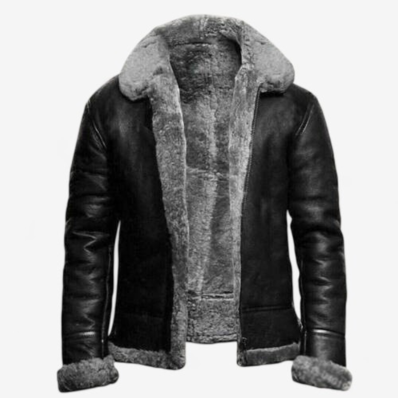Corbin – Kapuzen-Fleecejacke mit durchgehendem Reißverschluss