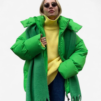 Elodie – Jacke mit langen Ärmeln und aufstehendem Kragen
