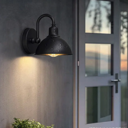GlowGuard – Garten-Wandleuchte mit kompaktem Design