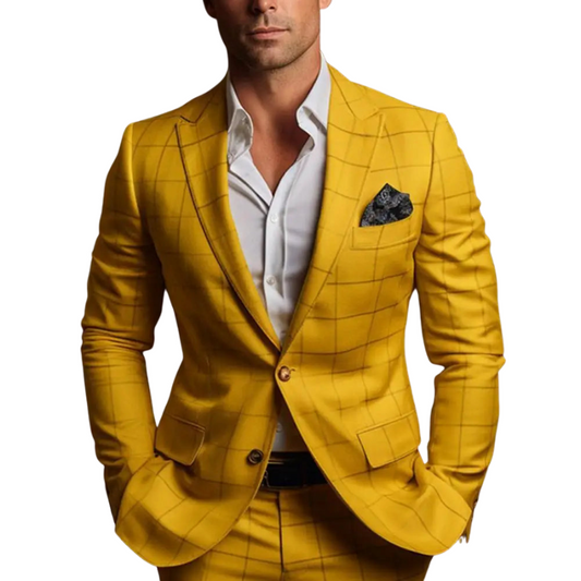 Adam – Zweiteiliger Anzug mit Reverskragen-Blazer und Slim-Fit-Hose