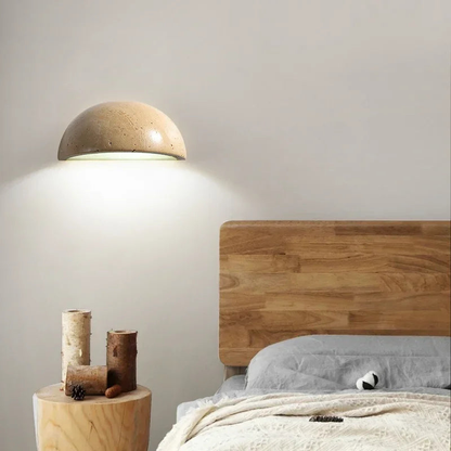 StoneGlow – LED-Wandleuchte mit stein-inspiriertem Design