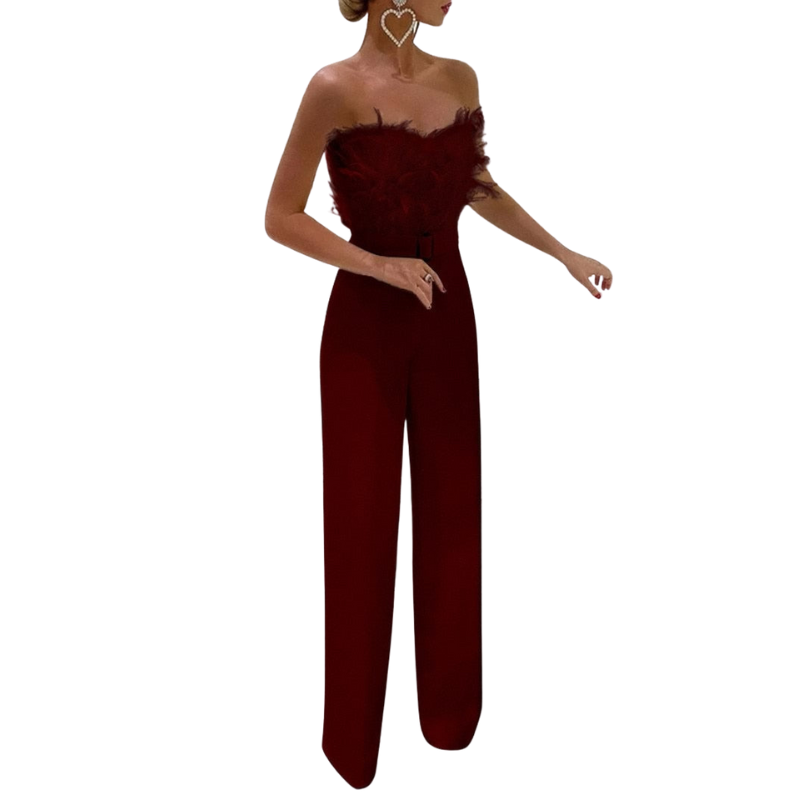 Taissa – Jumpsuit mit Bandeau-Oberteil und ärmellosem Schnitt