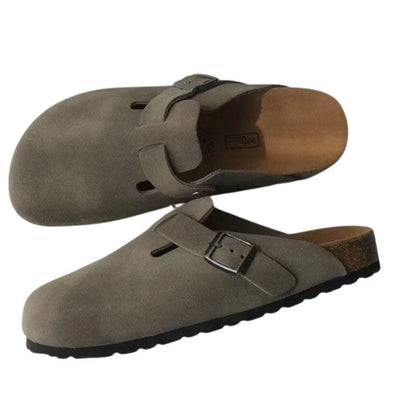 Lisa – Slip-On-Slippers mit verstellbarem Schnallenverschluss