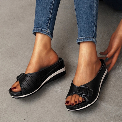 Donna – Verstellbare Sandalen mit rutschfester Sohle