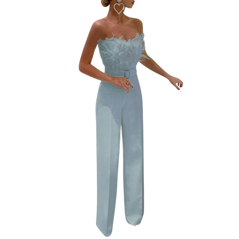Taissa – Jumpsuit mit Bandeau-Oberteil und ärmellosem Schnitt