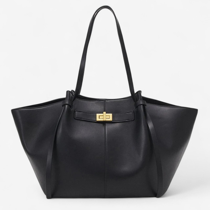 Velmira – Moderne Schultertasche mit Metallverschluss