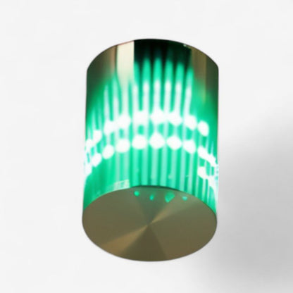 LumoSpire – Spiral-LED-Wandleuchte mit Lebendigen Farbeffekten