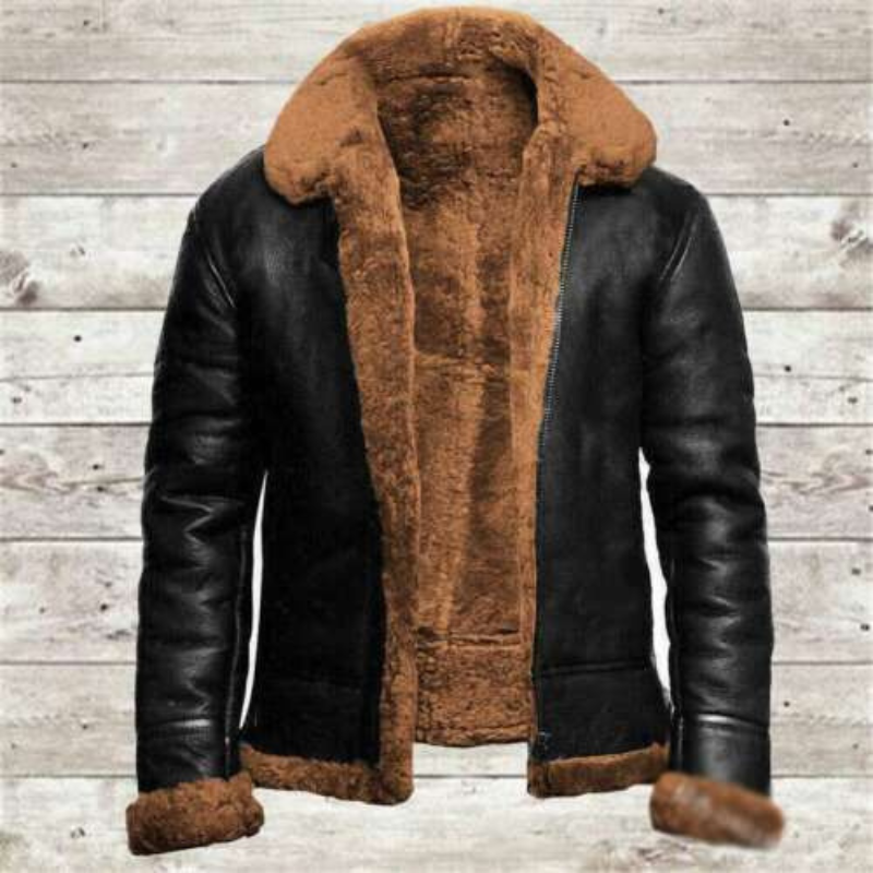 Corbin – Kapuzen-Fleecejacke mit durchgehendem Reißverschluss