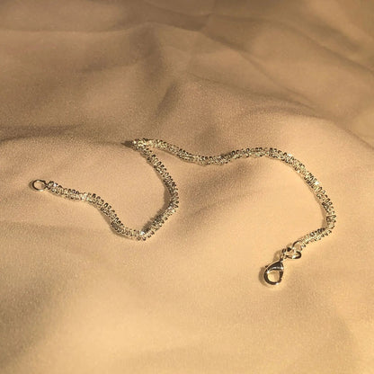 Isabella – Armband aus Sterlingsilber mit Strang-Design