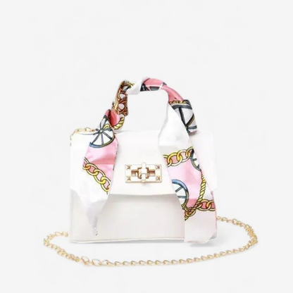 Sophia – Handtasche mit Klappenverschluss und Kettenakzent