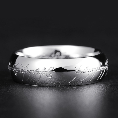 LumaCharm – Gravurmuster Schmuckring mit feinem Design