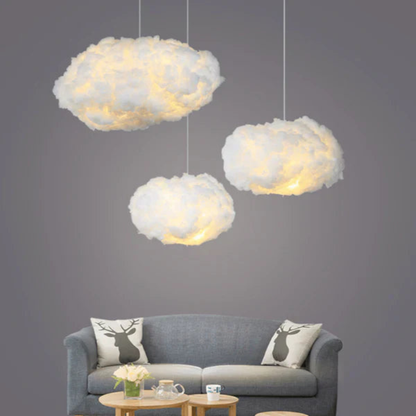 LumiNest – Traumhafte Wolken-Deckenlampe mit beruhigender Atmosphäre