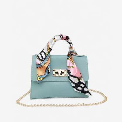 Sophia – Handtasche mit Klappenverschluss und Kettenakzent