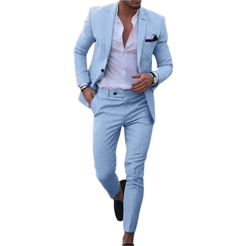 Steave – Zweiteiliger Anzug mit Schlaghose und Blazer