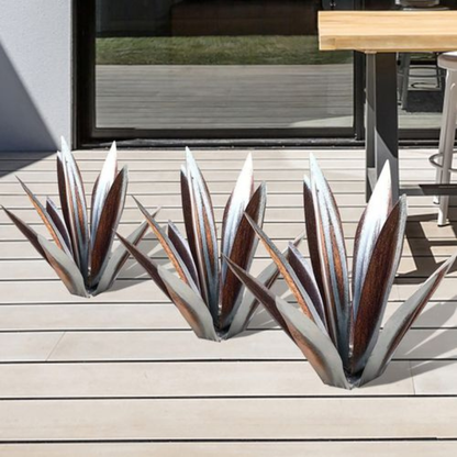 VerdaBloom – Handgefertigte Rostfreie Metall-Gartenskulptur