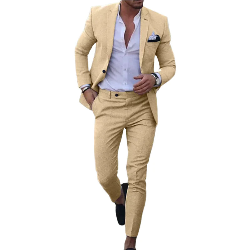 Steave – Zweiteiliger Anzug mit Schlaghose und Blazer