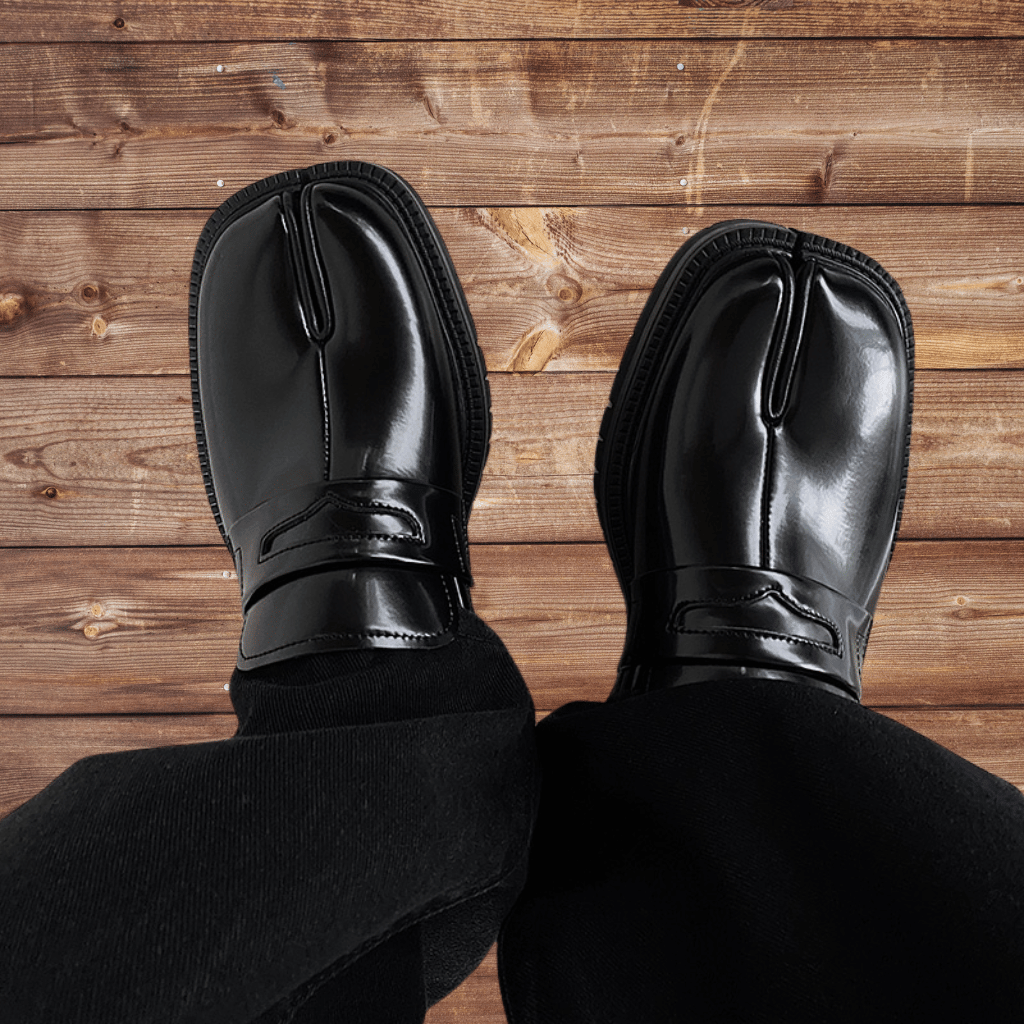 Arturo – Getrenntzehen-Schuhe mit Schnürdesign