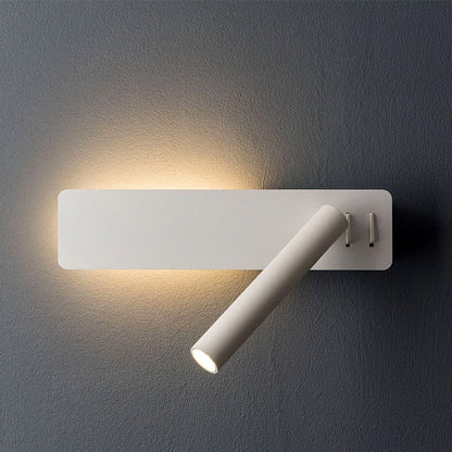 LumiAura – Drehbare LED-Wandleuchte mit Wandmontage