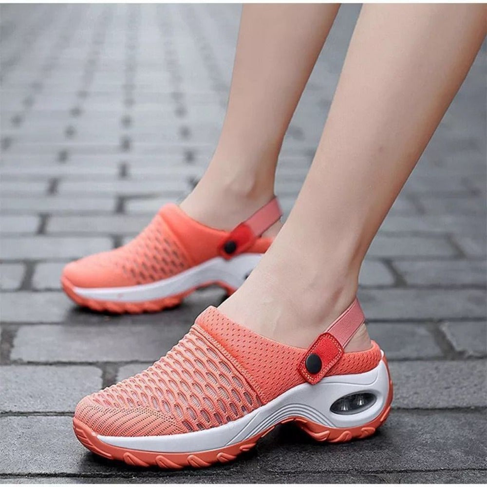 Clara – Stützende Mesh-Clogs mit Fußgewölbe-Komfort